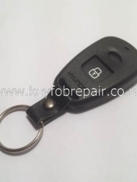 Hyundai 2 Button Empty Key Case Shell With Battery Place